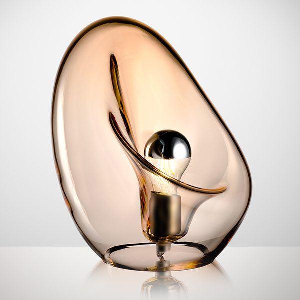 Modern Glass Pendant Lamp, Water Drop Design