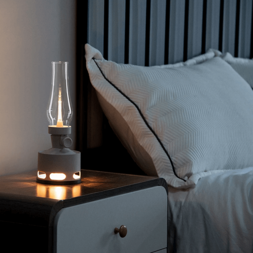 Vintage Style LED Lantern - Battery USB Charging
