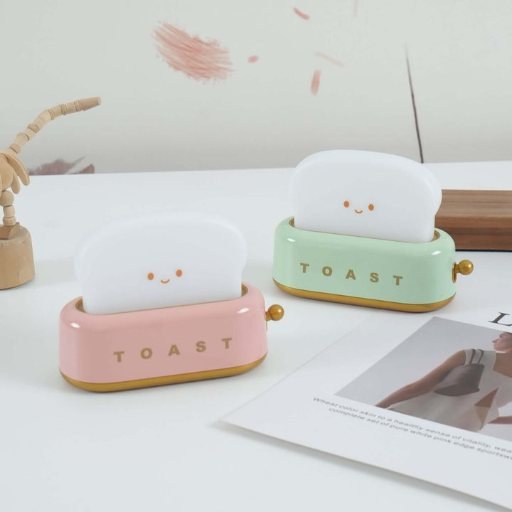 Rechargeable Toaster Lamp, Battery Desk Light