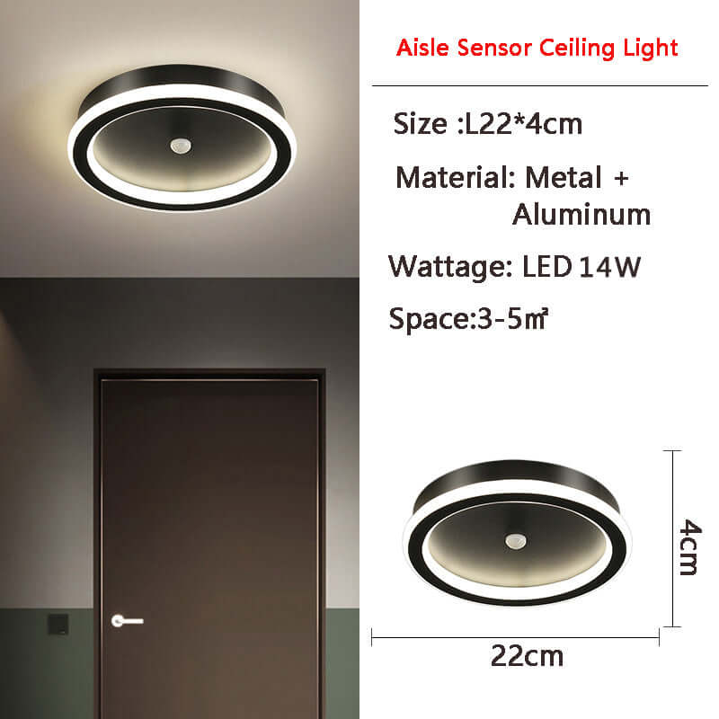 Motion Sensor LED Ceiling Light
