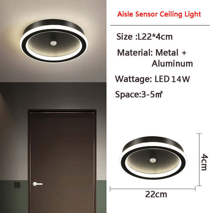 Motion Sensor LED Ceiling Light