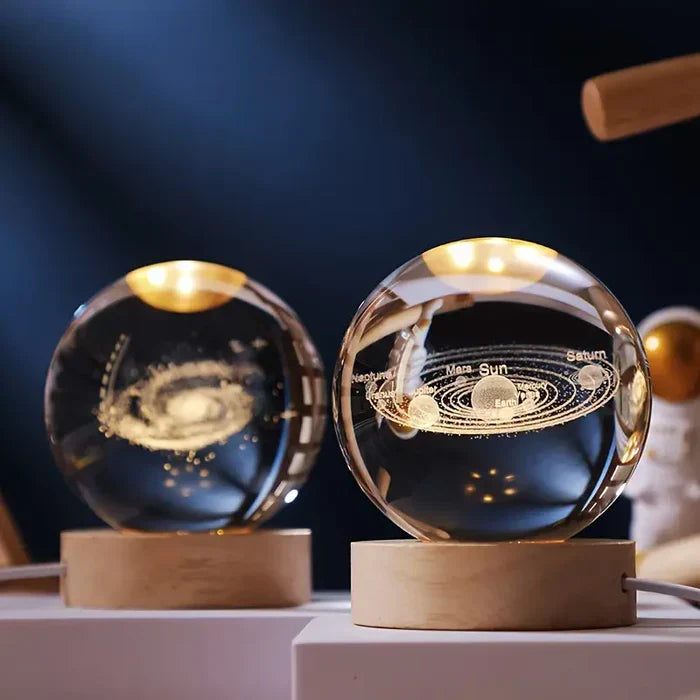 Versatile CelestialGlow Luminous Sphere: ambient light, night light, or stunning cosmic decor.