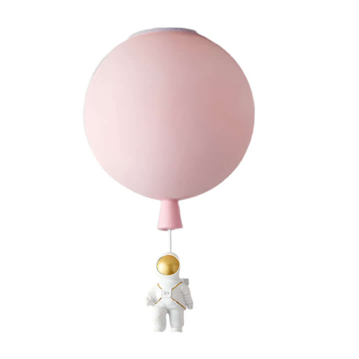Modern Moon Astronaut LED Ceiling Light