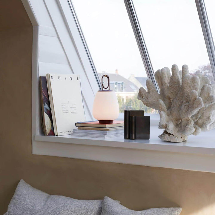Portable LED Table Lamp with Built-in Battery
