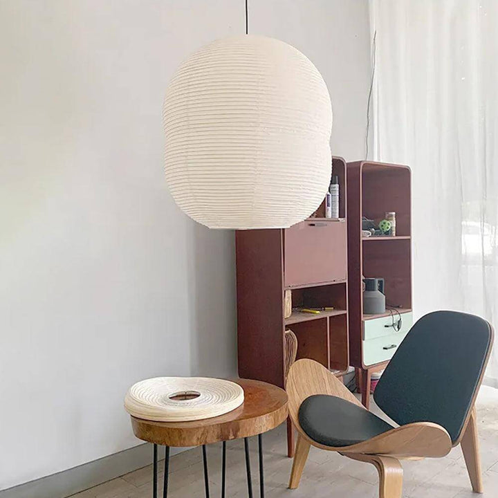 Handmade Washi Paper Pendant Light - 40cm