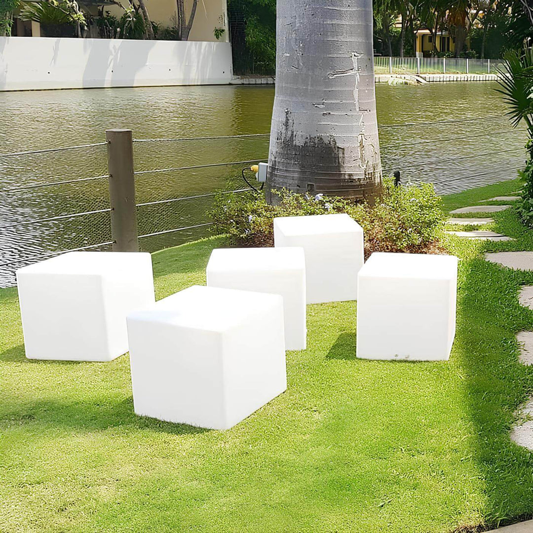 Cubic LED Garden Light - Outdoor/Indoor Lighting - 10-25cm