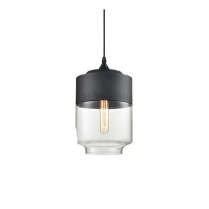 Elegant Glass Pendant Light with Adjustable Cable