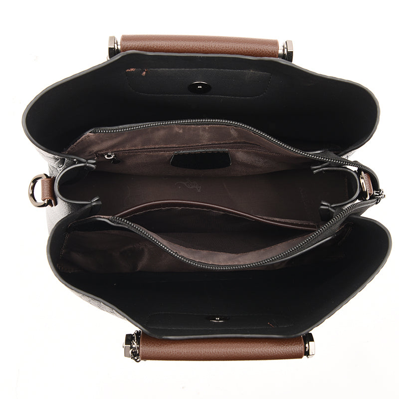 Sophisticated women's fashion handbag. Timeless and elegant purse for a chic everyday accessory.