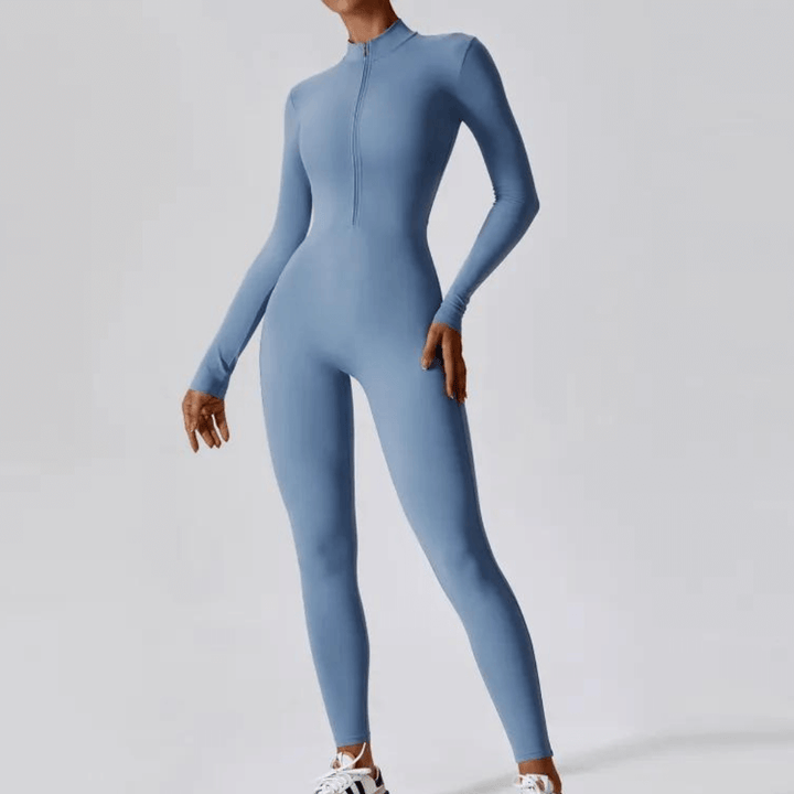 Elegant women's jumpsuit, comfortable & fashionable. Versatile one-piece outfit, perfect for casual spring/summer apparel.