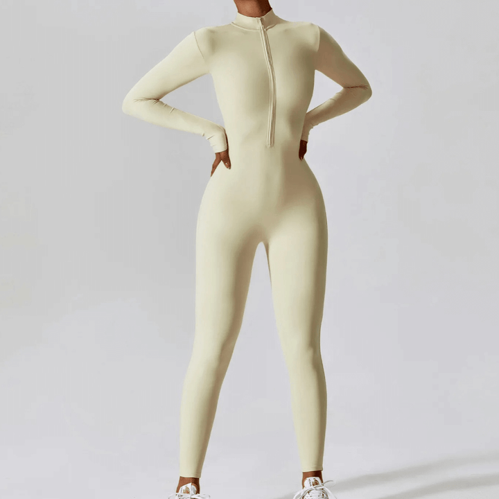 Fashionable women's jumpsuit, a versatile one-piece outfit. Elegant & comfortable for casual spring/summer apparel.