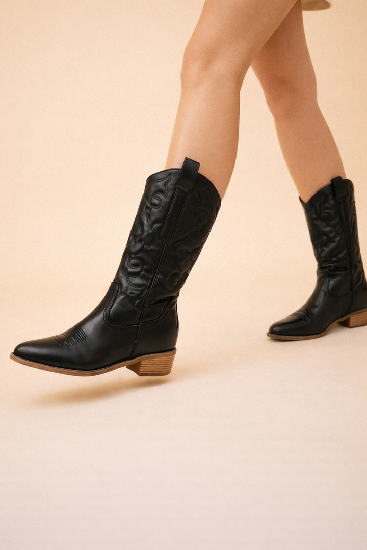 Stylish gold metallic boots for women, offering a chic, glamorous look for any party or special occasion.