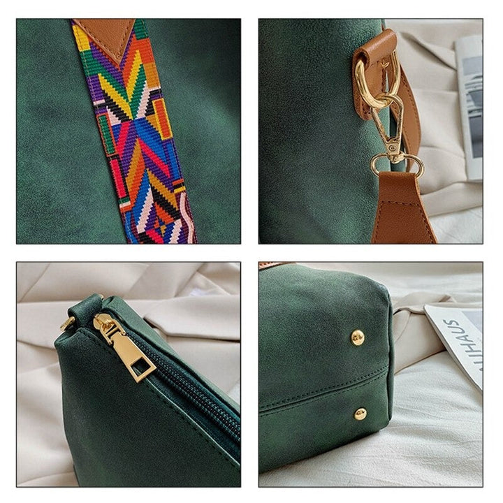 Durable PU leather tote bag for women, everyday carry essential. Chic shoulder bag with ample space.