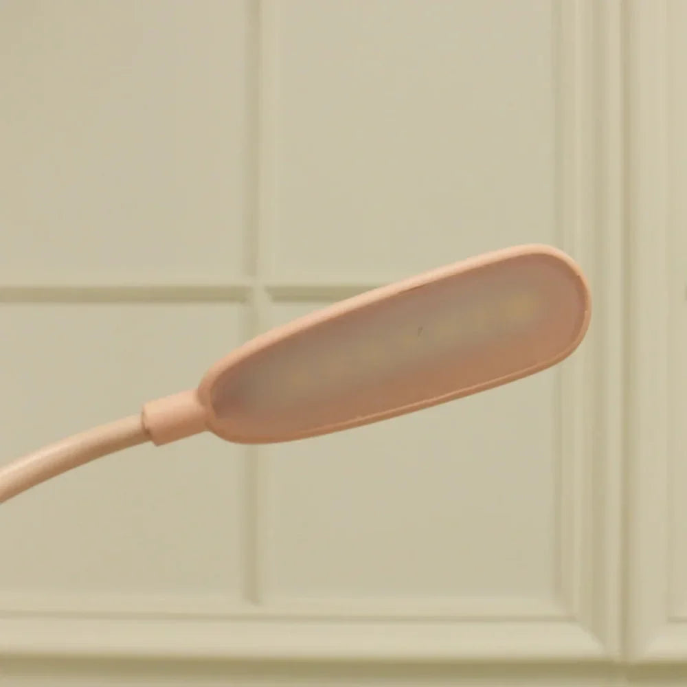 USB-powered eye protection desk lamp for children, a portable BrightBuddy reading and night light.