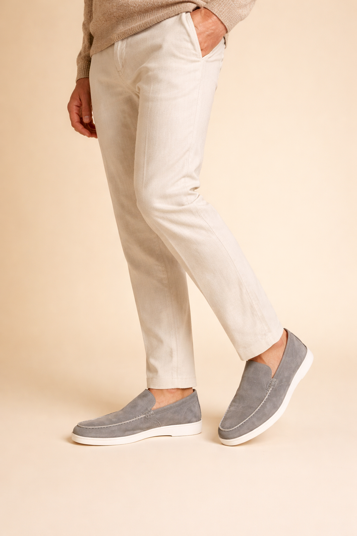 Fashionable men's penny loafers. Comfortable slip-on style suitable for office, casual, & formal casual.