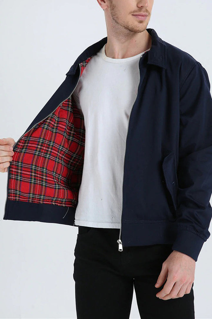 Stylish Ryder Men's Harrington Jacket, ideal for everyday wear and casual fashion.