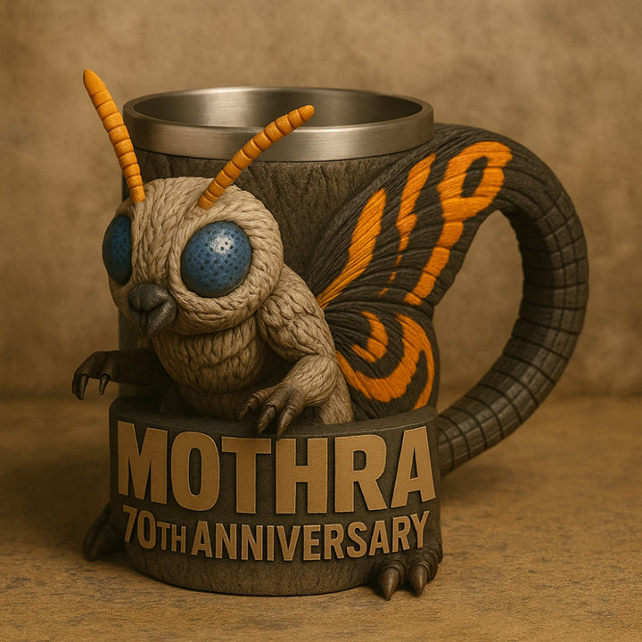 Stylish monster coffee mug, 3D sculpted ceramic, ideal for adding unique character to your home decor.