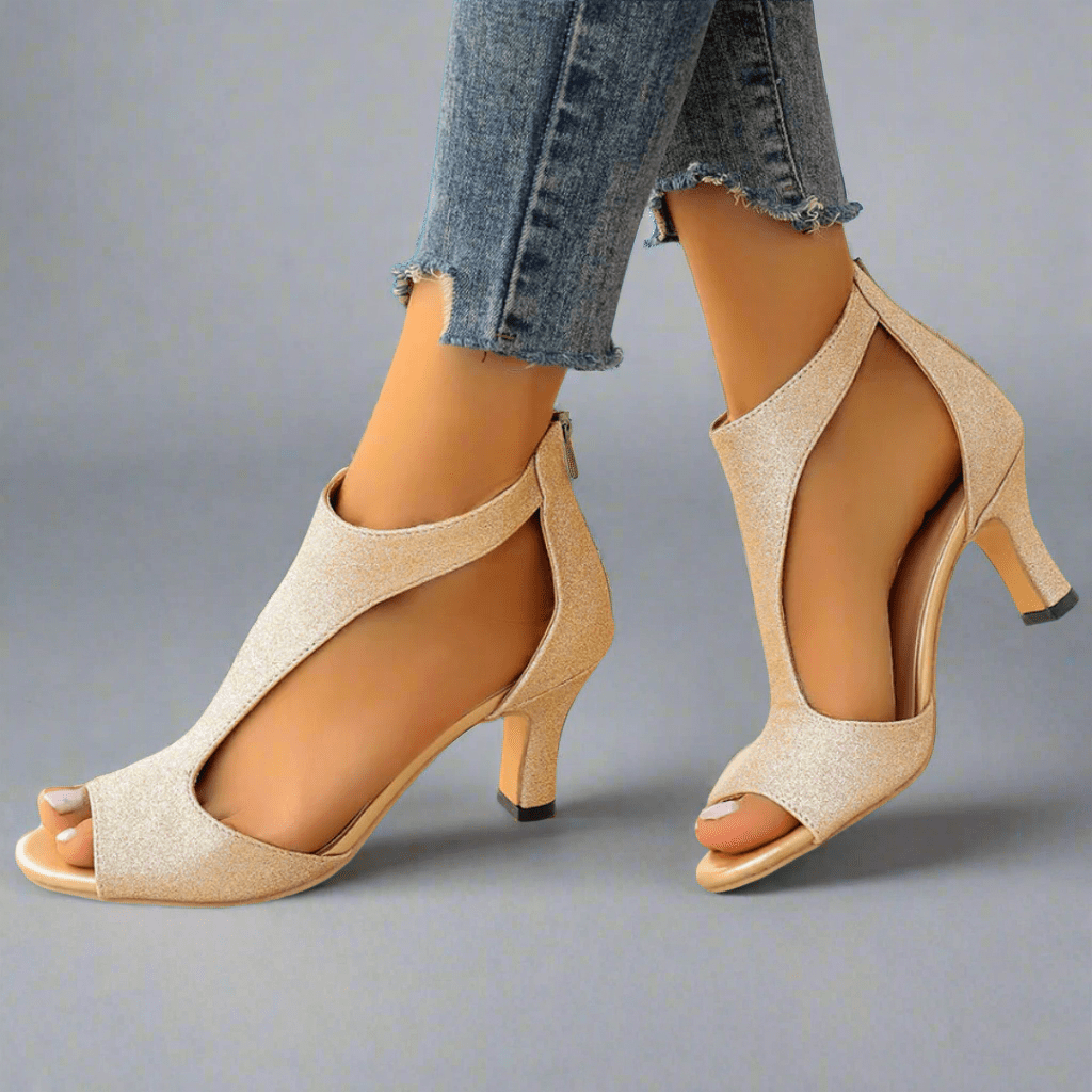 Elegant women's high heels, supportive & comfortable. Ideal dress shoes for parties, office wear, or fashion.