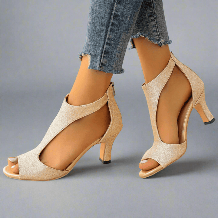 Elegant women's high heels, supportive & comfortable. Ideal dress shoes for parties, office wear, or fashion.