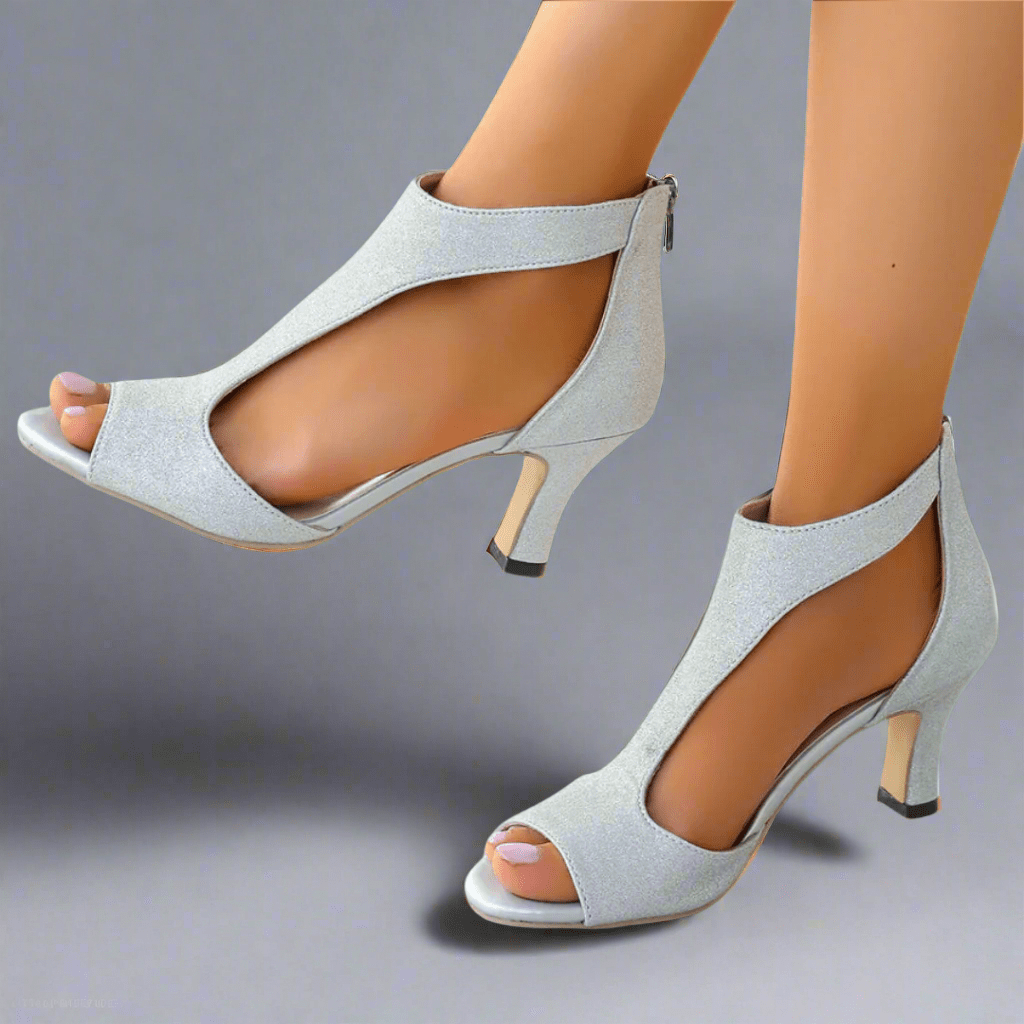 Fashionable women's high heels, supportive & comfortable. Elegant orthopedic pumps for office & party wear.