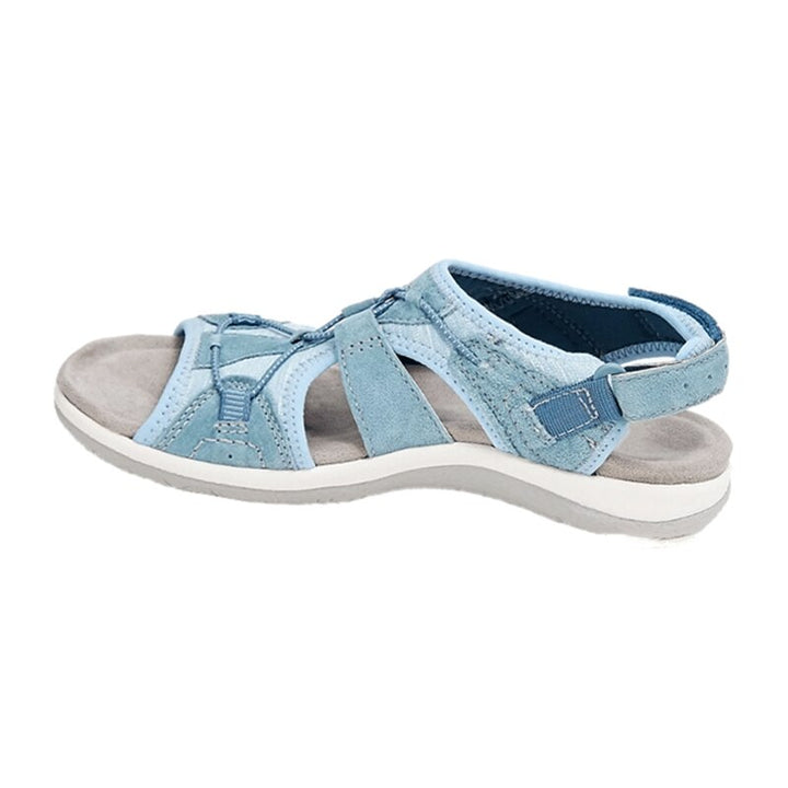 Lightweight women's walking sandals, designed for ultimate comfort and sporty style in summer.