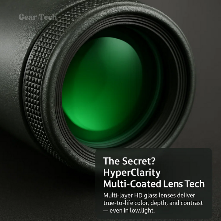Compact monocular with 45x magnification for vivid outdoor exploration, great for nature and events.