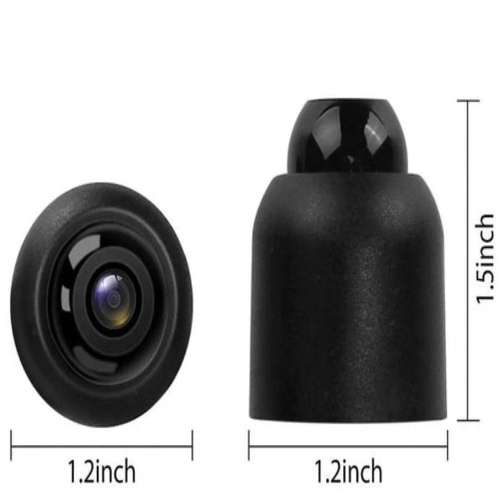 "Compact mini spy camera with WiFi, night vision; 1080P HD video, audio features for discreet surveillance."