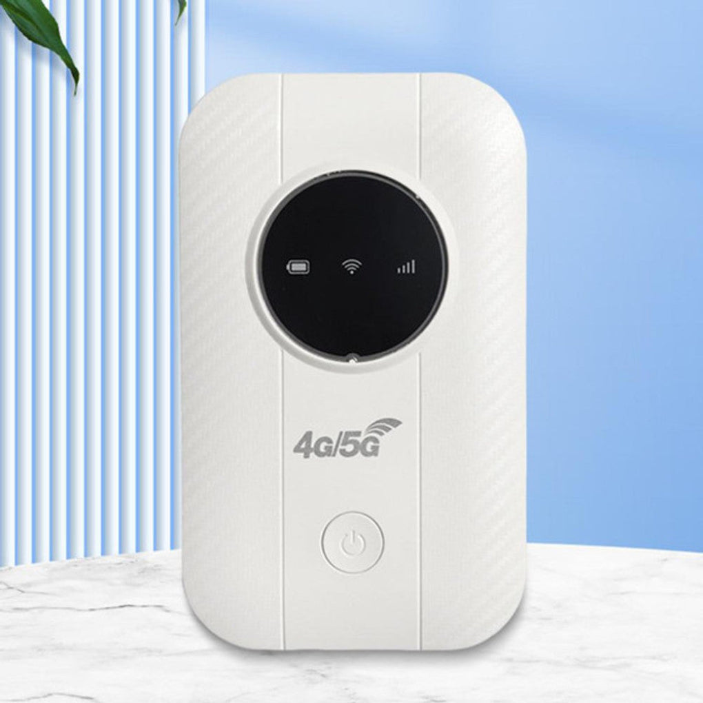 Unisex portable WiFi router, a compact mobile hotspot for outdoor and travel use. Enjoy wireless internet.