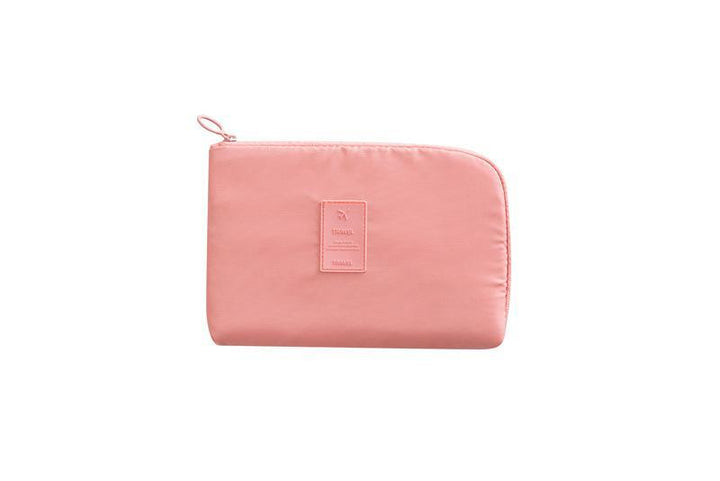Portable electronics organizer pouch, waterproof, perfect for travel essentials.