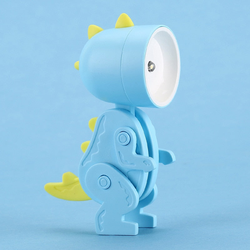 Soft glow dinosaur lamp, an ideal toddler gift and a sweet addition to nursery decor.