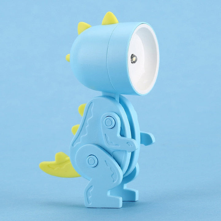 Soft glow dinosaur lamp, an ideal toddler gift and a sweet addition to nursery decor.