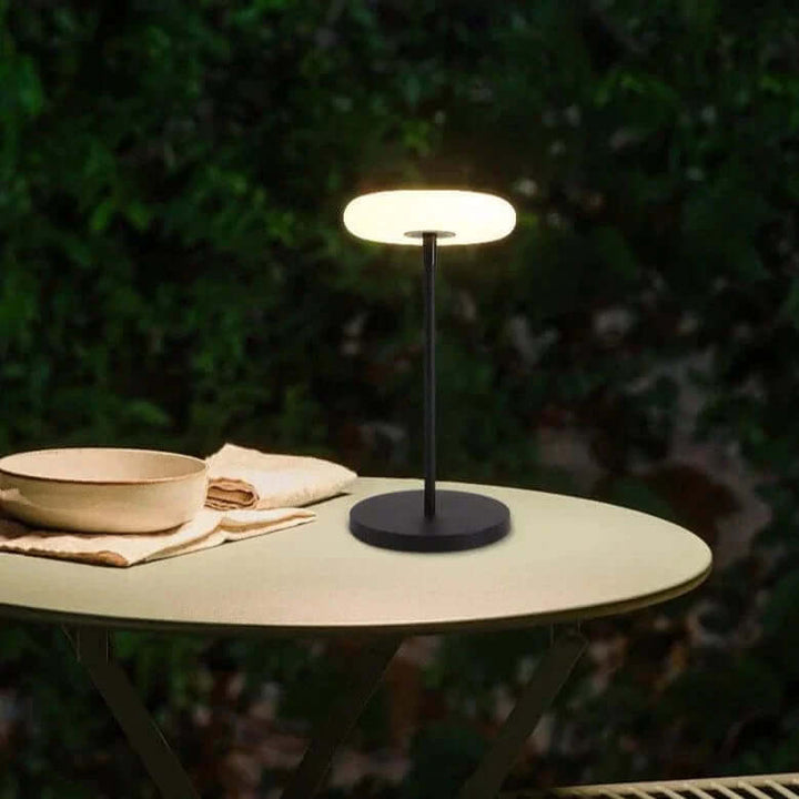 Solar Garden Lamp Outdoor, Metal & Acrylic, Dia 30cm
