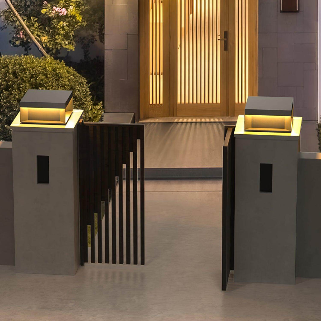 Solar Outdoor Post Light - Weatherproof IP65