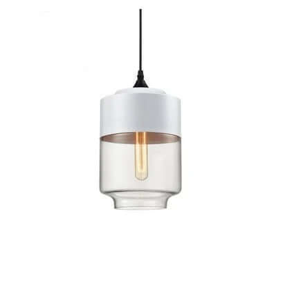 Elegant Glass Pendant Light with Adjustable Cable