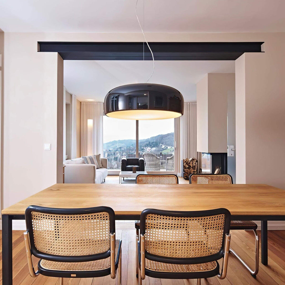 Modern Pendant Light 45/60cm - Aluminium & Polycarbonate