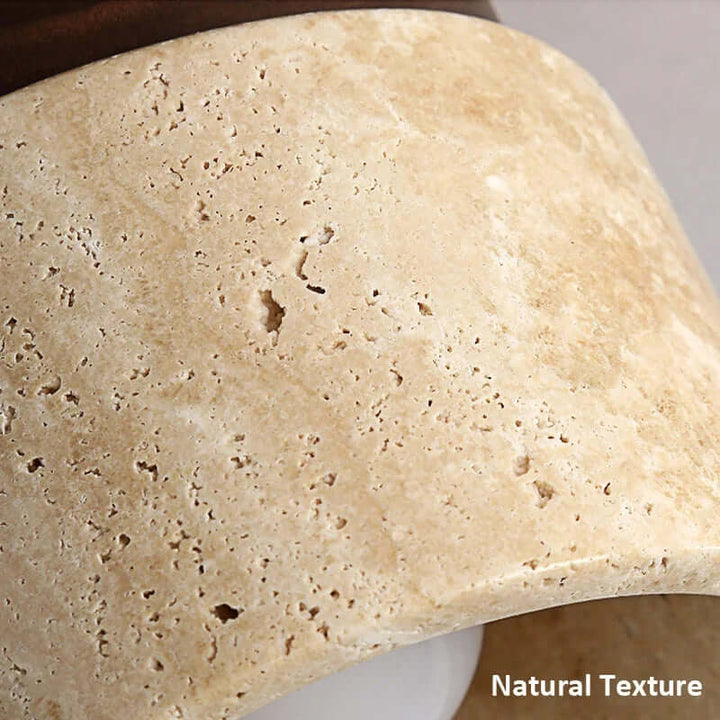 Cream Style Marble Ceiling Lamp