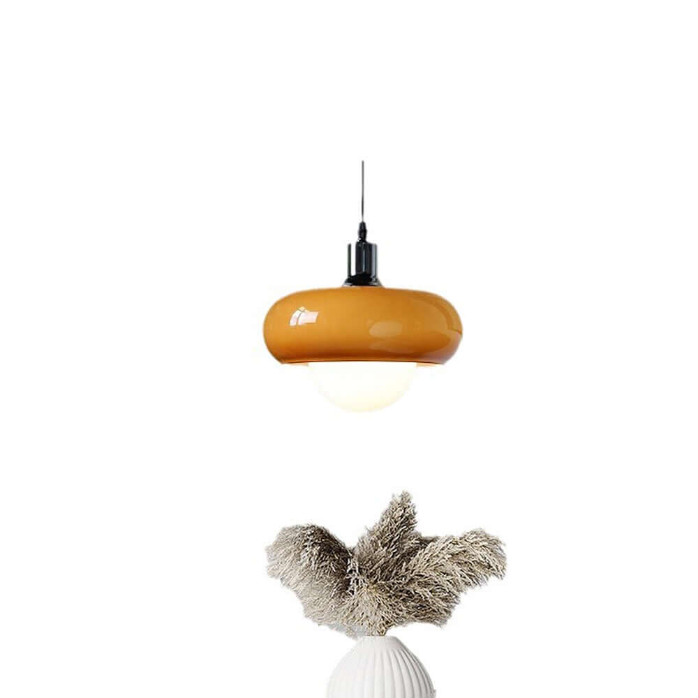 Modern Coffee Glass Pendant Light