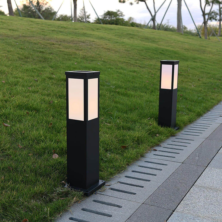 Modern Outdoor Bollard Light - IP65 Waterproof