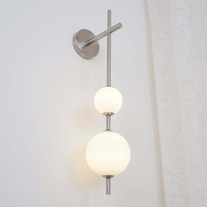 Modern Glass Globe Wall Lamp
