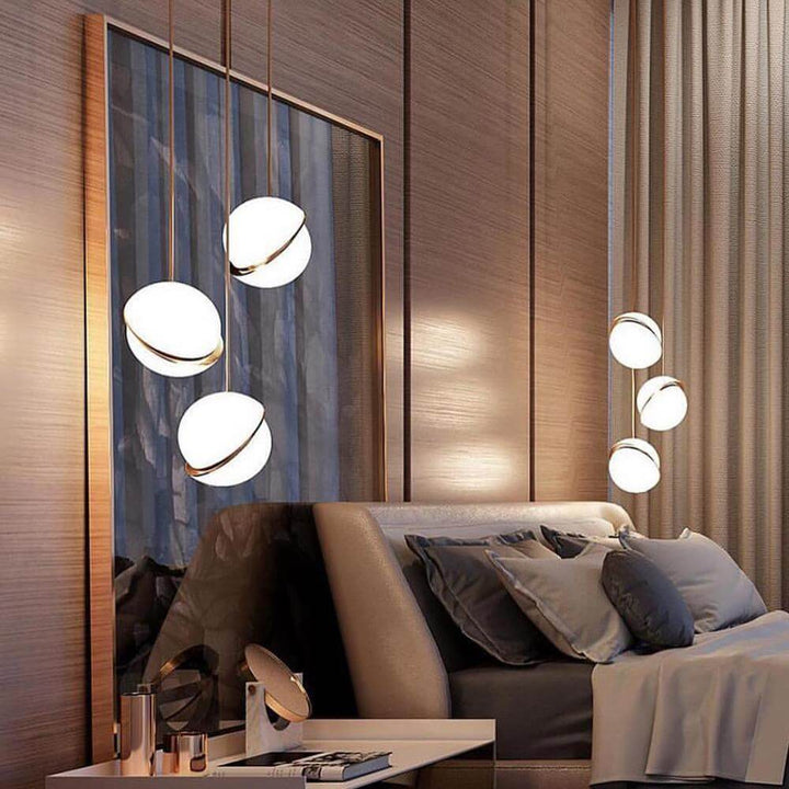 Modern Crescent Pendant Lamp