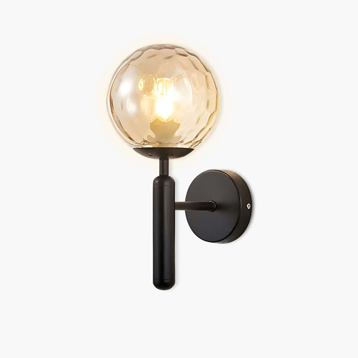 Mid-Century Modern Glass Wall Lamp