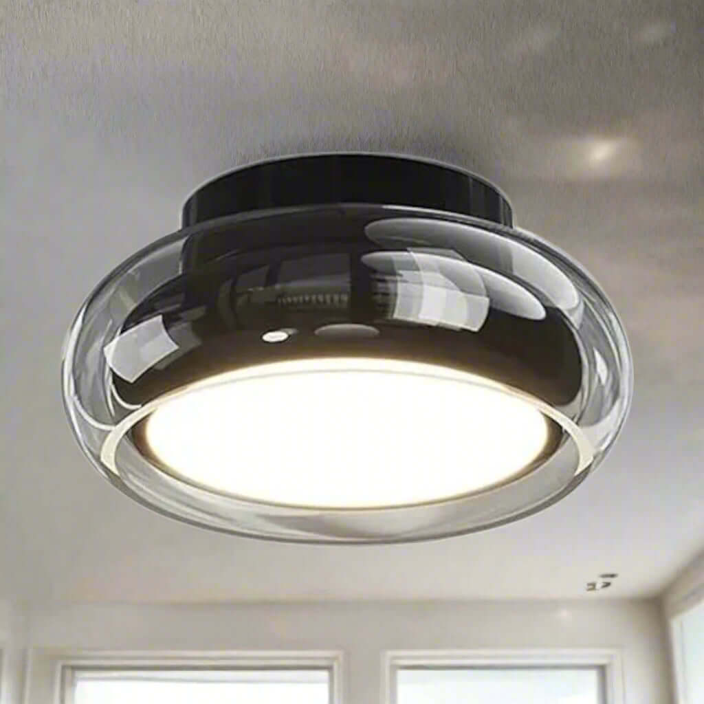 Vintage Small Acrylic LED Ceiling Light Fixture