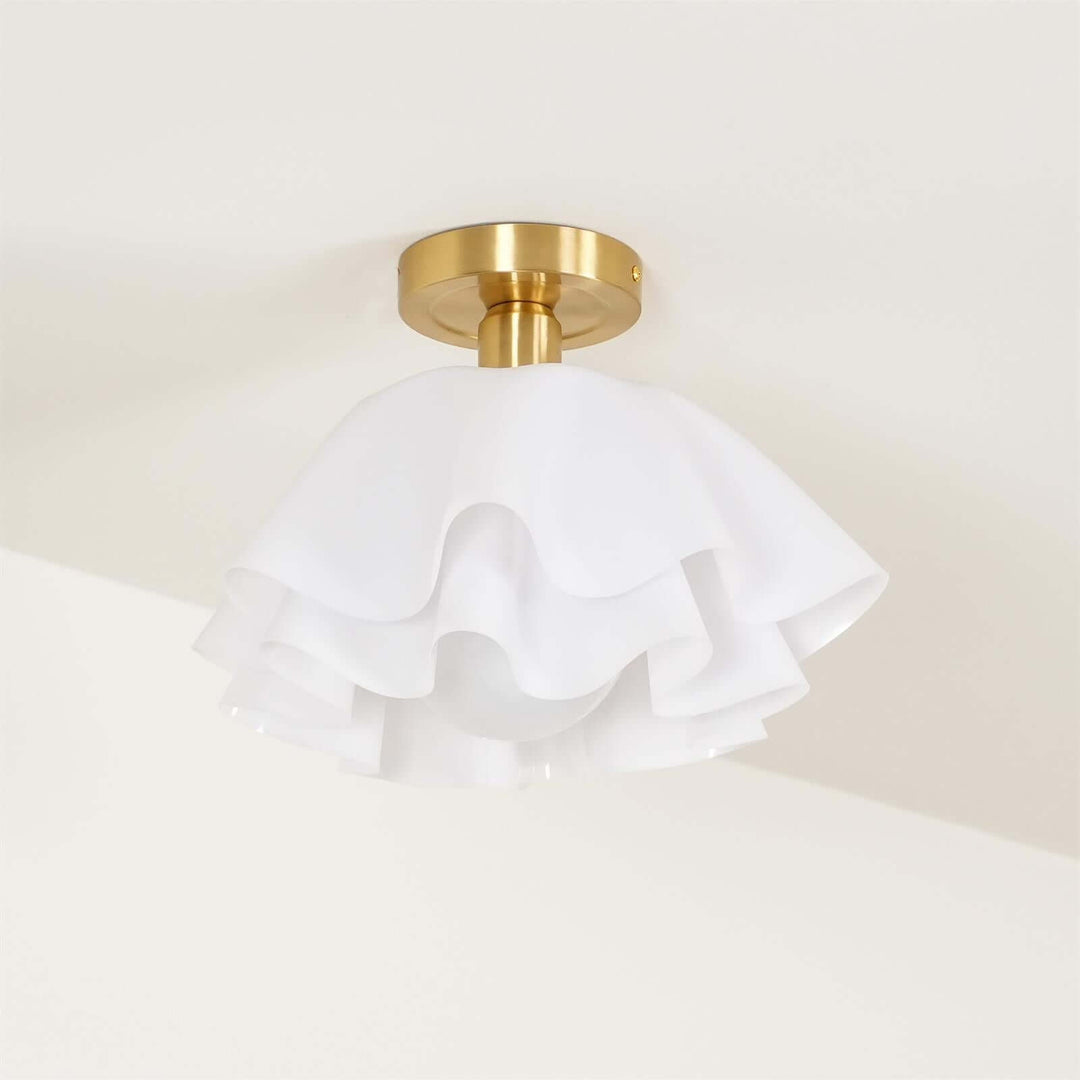 Modern Copper Ceiling Light Fixture