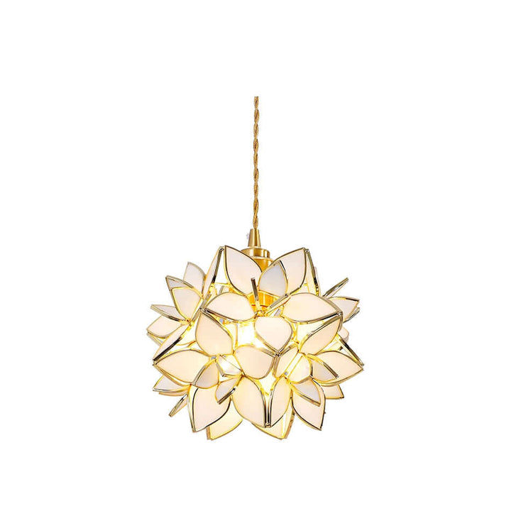 Capiz Shell Pendant Light, 20cm, Elegant Hanging Lamp