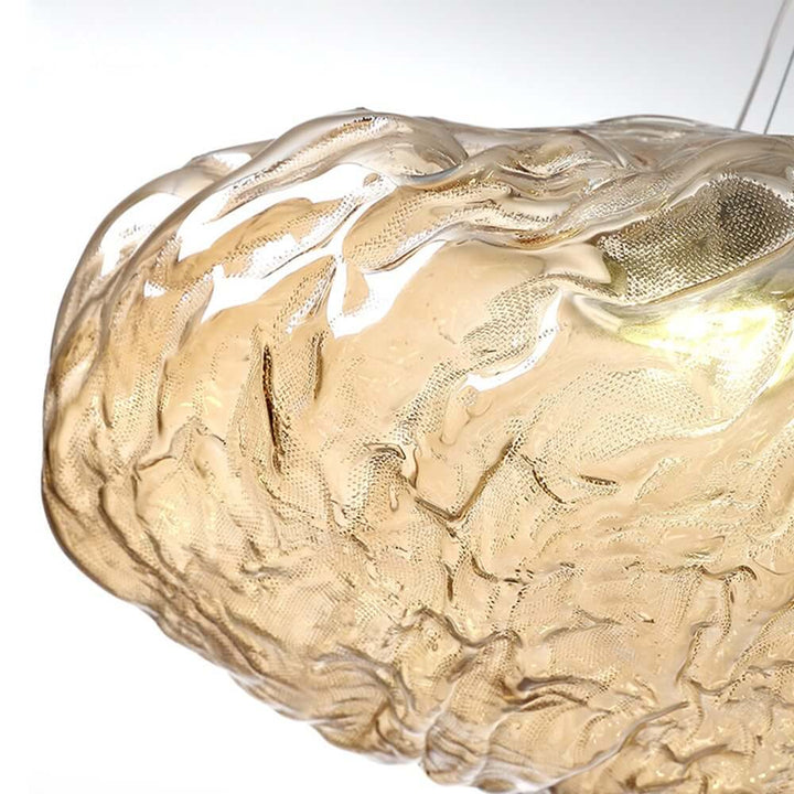 Handblown Glass Bubble Pendant Light