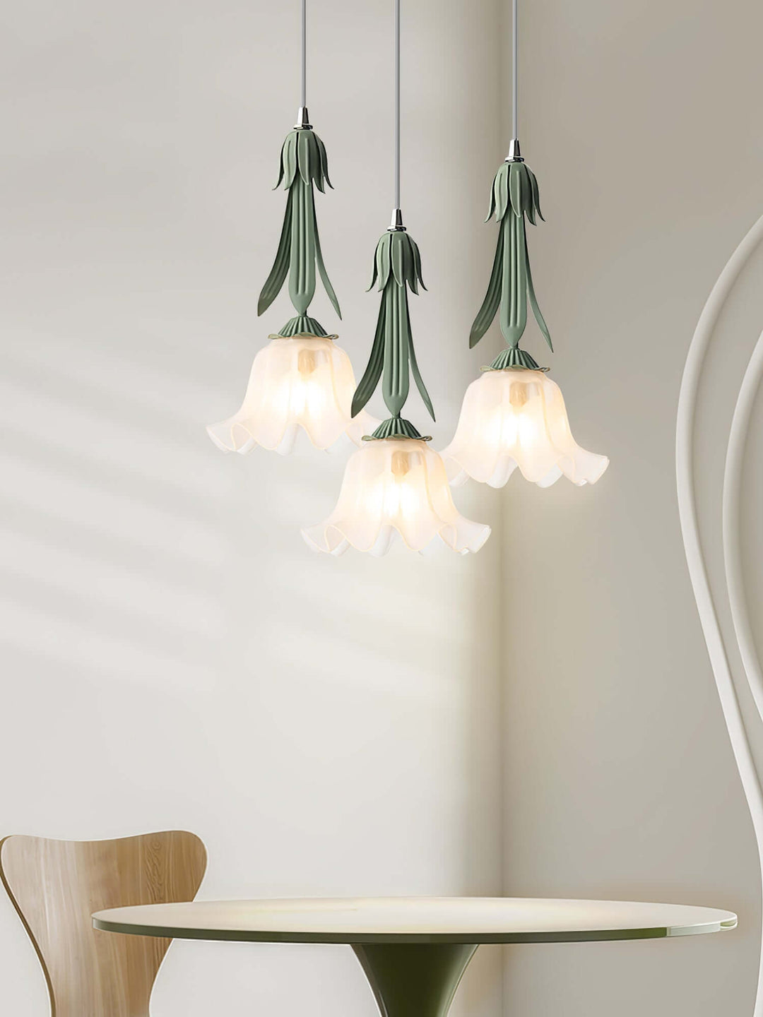 Elegant Flower Pendant Light