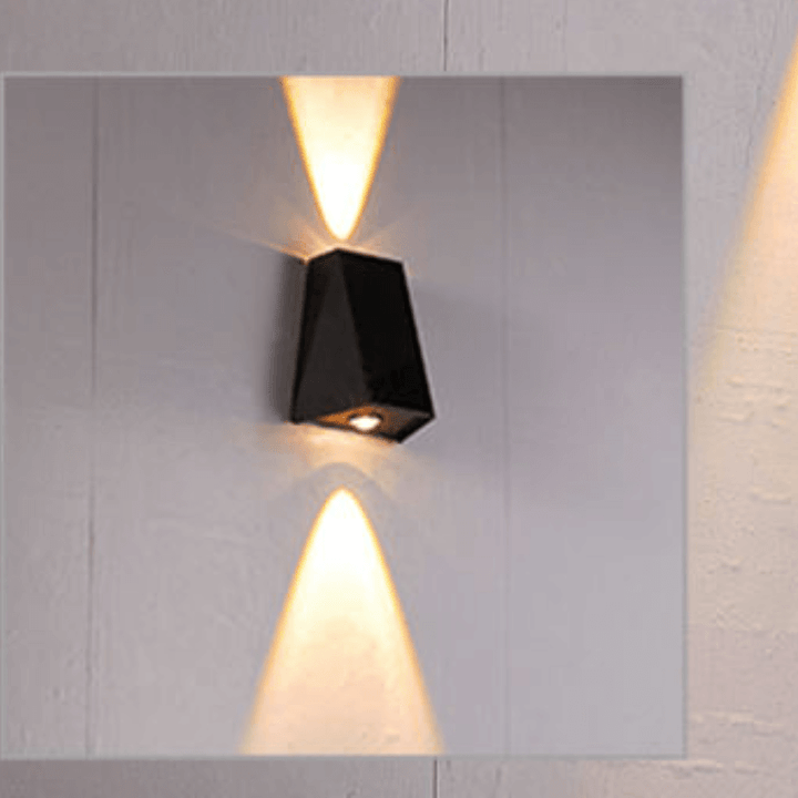 Solar LED Wall Light Outdoor Waterproof Garden