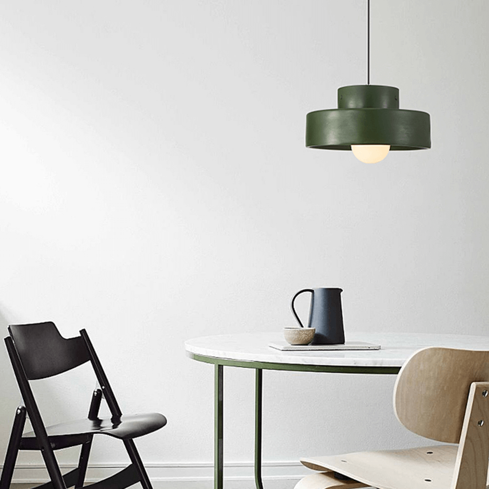 Modern Resin Pendant Light - D30cm