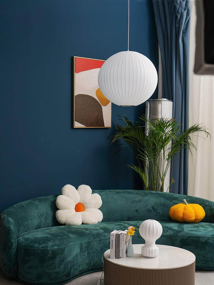Nordic Style Pendant Lamp with Semi-Wood Finish