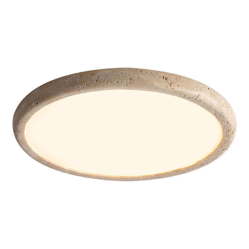 Natural Stone LED Ceiling Lamp 38cm