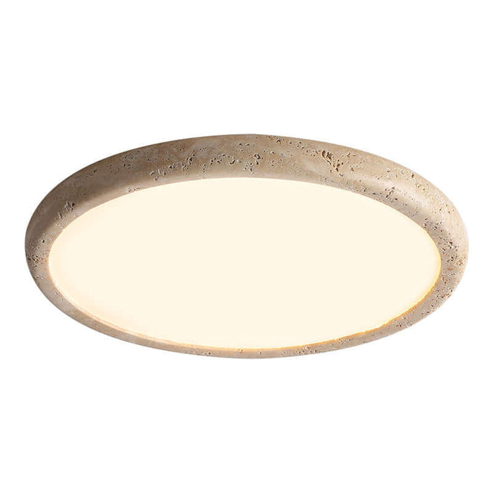 Natural Stone LED Ceiling Lamp 38cm